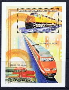 Comoro Is 943 NH 1997 Trains S/S 