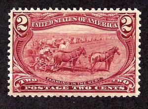 286 Mint,OG,HRs... SCV $22.50