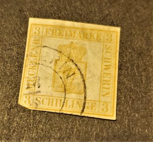 GER.STATE MECKLENBERG-SCHERWIN #2 USED CV $50.00