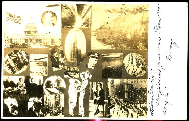 U.S # C10 & C11 Used On Postcard 