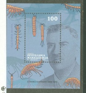 Macedonia #  Souvenir Sheet (Fauna)