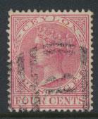 Ceylon  SG 149 Used  pale rose