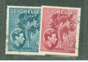 Seychelles #131/134 Used Single