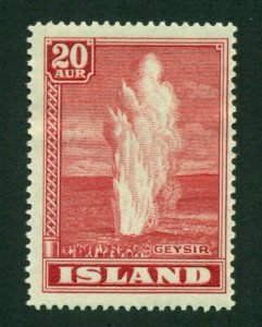 Iceland 1938 #204 MH SCV(2020)=$24.00