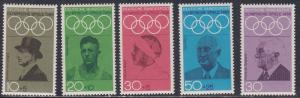 Germany # 986, B434-437, Muncih Olympics, NH