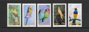BIRDS - SOUTH AFRICA-CISKEI #208-12 MNH