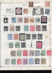 HS&C: India Postage, BoB, Airmail, Off, Feudatory, Stamp Lots, Approx Cat $1540
