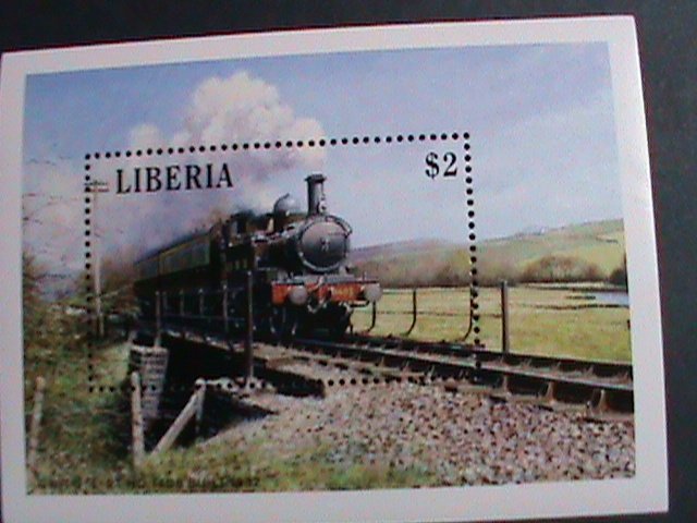 ​LIBERIA- LOCO MOTIVES-THE 1932 TRAIN-S/S MNH-VERY FINE WE SHIP TO WORLD WIDE