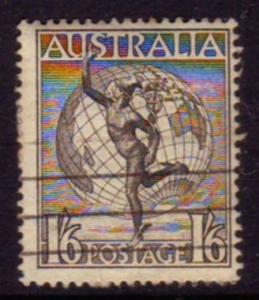 Australia 1949 Sc#C6, SG#223a 1/6d Black Hermes USED