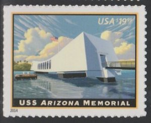 U.S. Scott Scott #4873 USS Arizona - Pearl Harbor Stamp - Mint NH Single