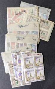 EDW1949SELL : LAOS 1959 Sc #60-65. 28 Complete sets. Very Fine, Mint NH Cat $112