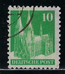 Germany AM Post Scott # 641, used