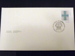 1210   CANADA FDC # 994   World Council of Churches: Stylized Cross     CV$ 1.00