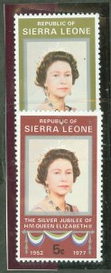 Sierra Leone #440-1  Single (Complete Set)