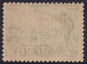 AUSTRALIA 1934 VICTORIA CENTENARY 1/- PERF 10.5