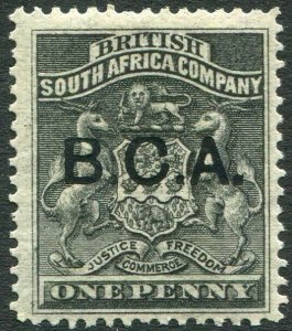 BRITISH CENTRAL AFRICA-1891-95 1d Black Sg 1 MOUNTED MINT V35966