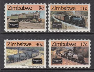 Zimbabwe 487-490 MNH VF