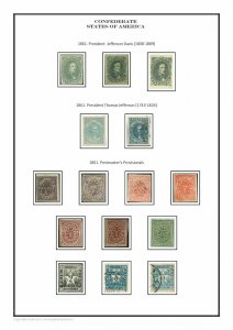 United States of America USA 1847-2020 (3 albums) PDF STAMP ALBUM PAGES