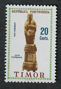 Timor #303 Mint Hinged single