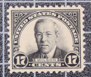 Scott 623 - 17 Cents Wilson - Nice Stamp MNH - SCV - $19.00