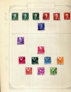 SWEDEN 1924/39 M&U on Pages (Apprx 85+ Items) (Gar 644