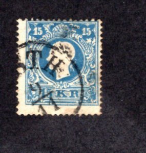 AUSTRIA #11a AVG/U ~JM-3591