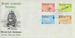 British Antarctic Territory Scott 102-116 Unaddressed.