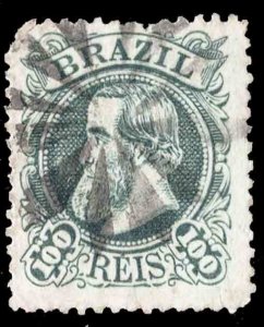 Brazil Scott 83 Used with rounded corner.