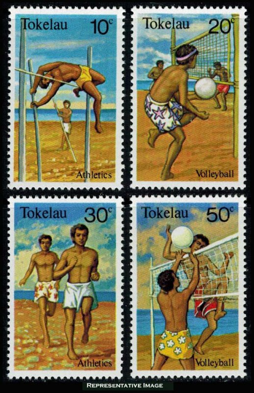 Tokelau Scott 77-80 Mint never hinged.