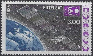 Monaco 1495 MNH 1985 Communications Satellite (102)(ak8662)