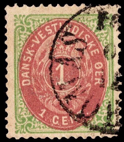 Danish West Indies Scott 5e Used.