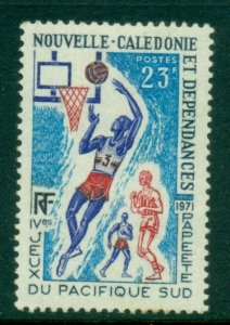 New Caledonia 1971 South Pacific Games 23f MUH