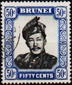 Brunei. 1952 50c. S.G.110 Fine Used