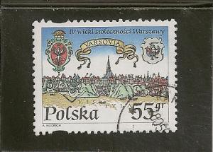 Poland   Scott   3276  Warsaw    Used