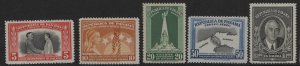 PANAMA      C100-C104  MINT HINGED