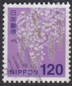 Japan 2014 Definitives Flowers - Wisteria - 100y used