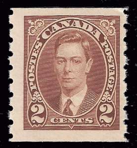 Canada 1937 Sc 239 MNH, Geo. VI coil fine