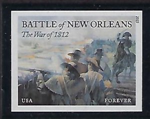 Modern Imperforate Stamps Catalog #4952a Single Battle of New Orleans War  1812