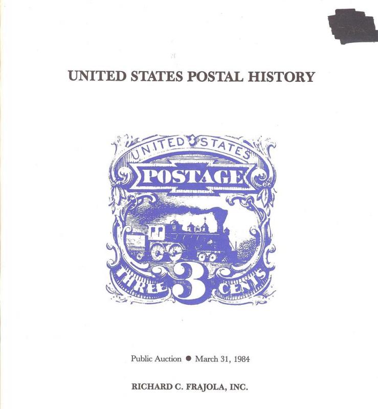 Frajola: Sale # 12  -  United States Postal History, Fraj...