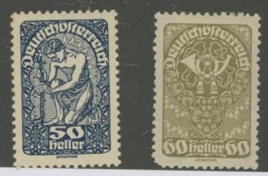 Austria #215-216 Unused Single