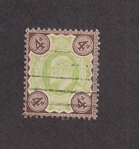 GREAT BRITAIN SC# 133 F-VF U 1902