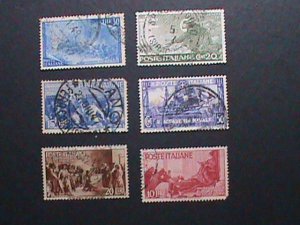 ​ITALIY-OVER 80 YEARS OLD PICTORIAL ITALY USED STAMPS WE SHIP TO WORLD WIDE