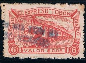 Columbia Local, 6c El Expreso Tobon, used, F