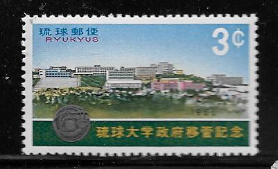 RYUKYU  145  MNH  UNIVERSITY OF RYUKYU ISLANDS