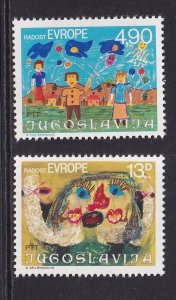 Yugoslavia   #1504-1505  MNH  1980  children`s festival