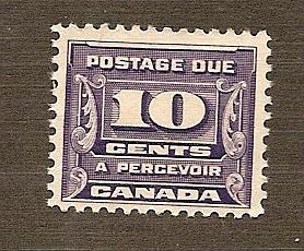 Canada  Scott #J14  Mint NH   Scott CV $52.50 