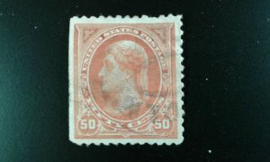 US #260 used SE e21.1 12795