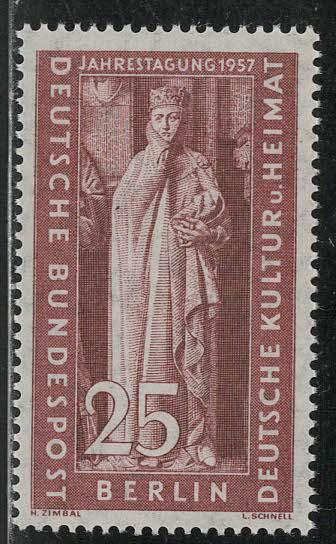 Germany Berlin Scott # 9N157, mint nh