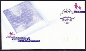 Australia - COUNCIL OF STATE SCHOOL ORGANISATION pre-stamp Envelope