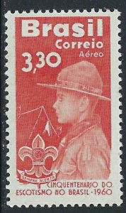 Brazil C101 MNH 1960 Boy Scouts (ak3848)